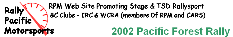 2002 Pacific Forest Rally